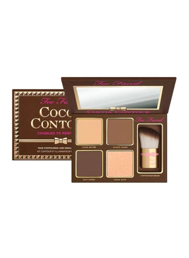 Cocoa Contour Chiseled To Perfection Face Palette Medium To Deep