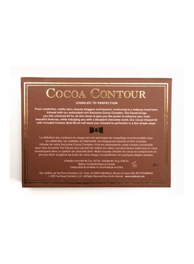 Cocoa Contour Chiseled To Perfection Face Palette Medium To Deep