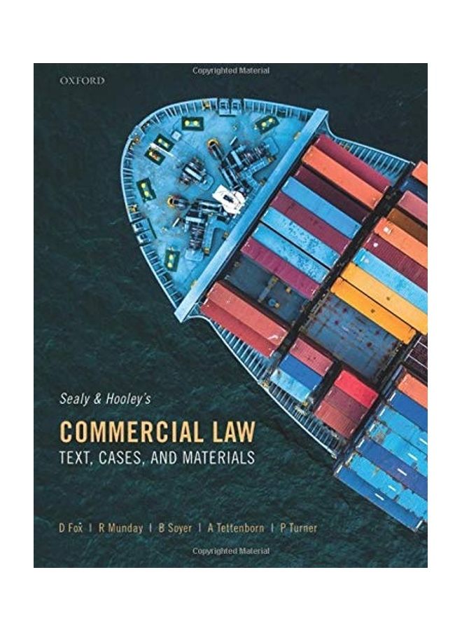 Sealy and Hooley's Commercial Law: Text, Cases, and Materials paperback english - 2020  - Image 1