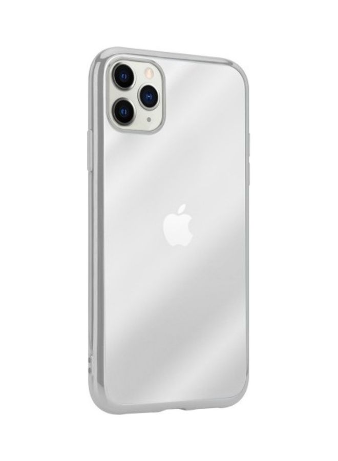 HICOOL Hicool Protective Clear Case Cover for iPhone 12 Pro - Silver Edge silver  - Image 2