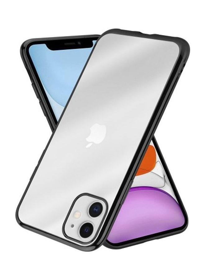 HICOOL Hicool Protective Clear Case Cover for iPhone 12 Mini - Black Edge black  - Image 3