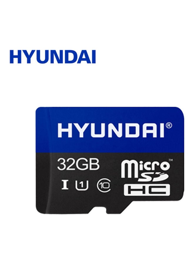 هيونداي بطاقة مايكرو إس دي إتش سي سعة 32 جيجابايت مع محول SD من الفئة 10 لسرعة U1 32 MB - Image 4