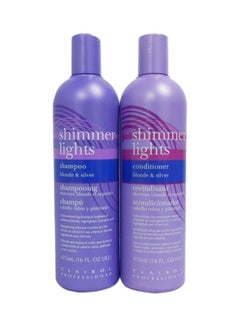 CLAIROL Shimmer Lights Shampoo And Conditioner Set 2 x 473ml  - Image 1
