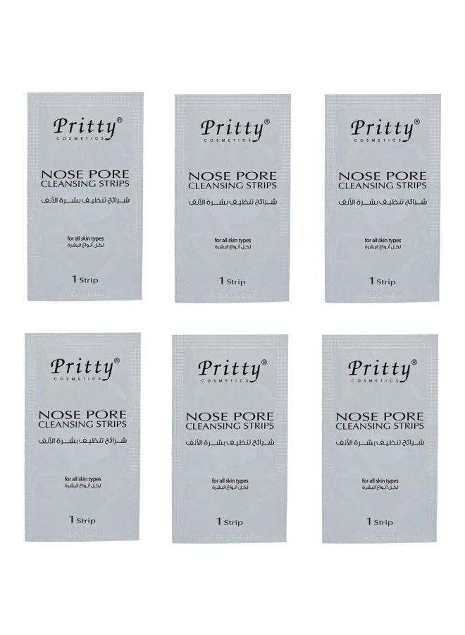 بريتي طقم مكون من 6 شرائط لتنظيف مسام الأنف - Image 1