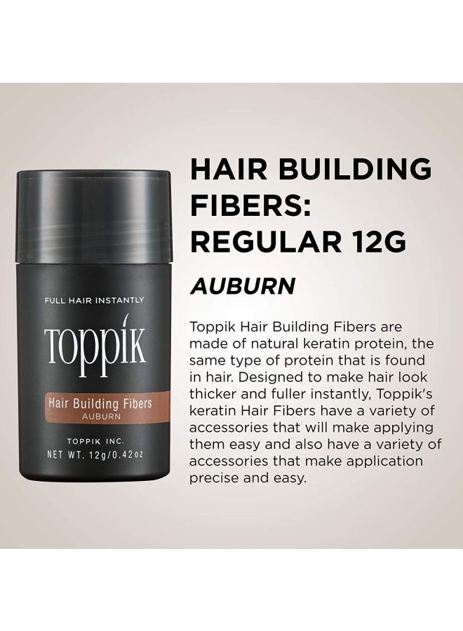 Toppik Hair Building Fibers Auburn Hair Color 12 Grams Auburn 12grams  - Image 3