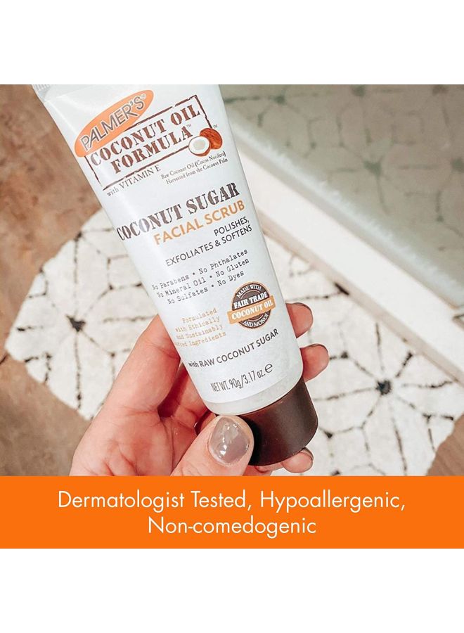 بالمرز مقشر للوجه بالسكر وتركيبة زيت جوز الهند 90جرام - Image 5