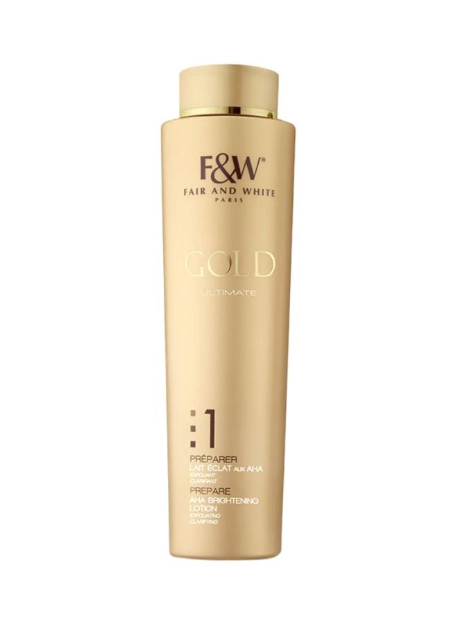 Fair and White - Gold Aha Brightening Lotion 350ml - Image 1