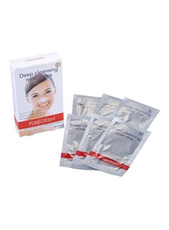 Purederm 6-Piece Deep Cleansing Nose Strips White  - Image 2