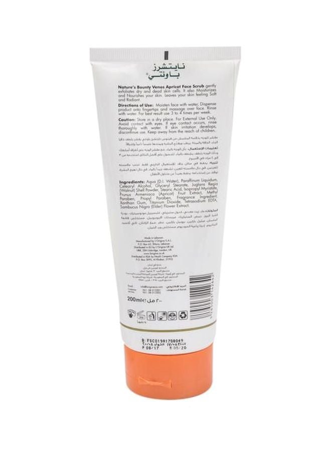 NATURE'S BOUNTY Apricot Venus Face Scrub 200ml - Image 2