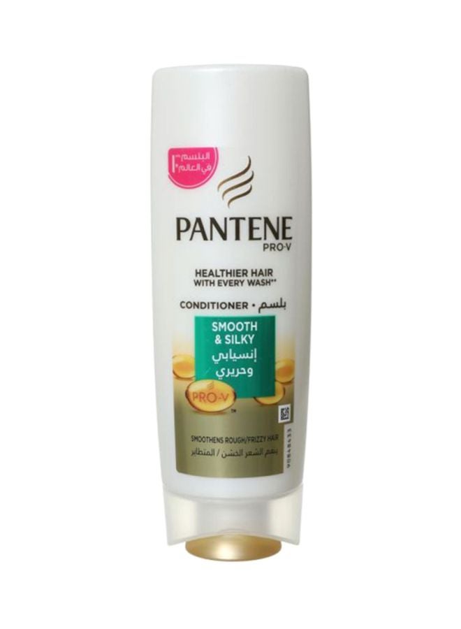 Pantene - Pro-V Smooth And Silky Conditioner 180ml - Image 1