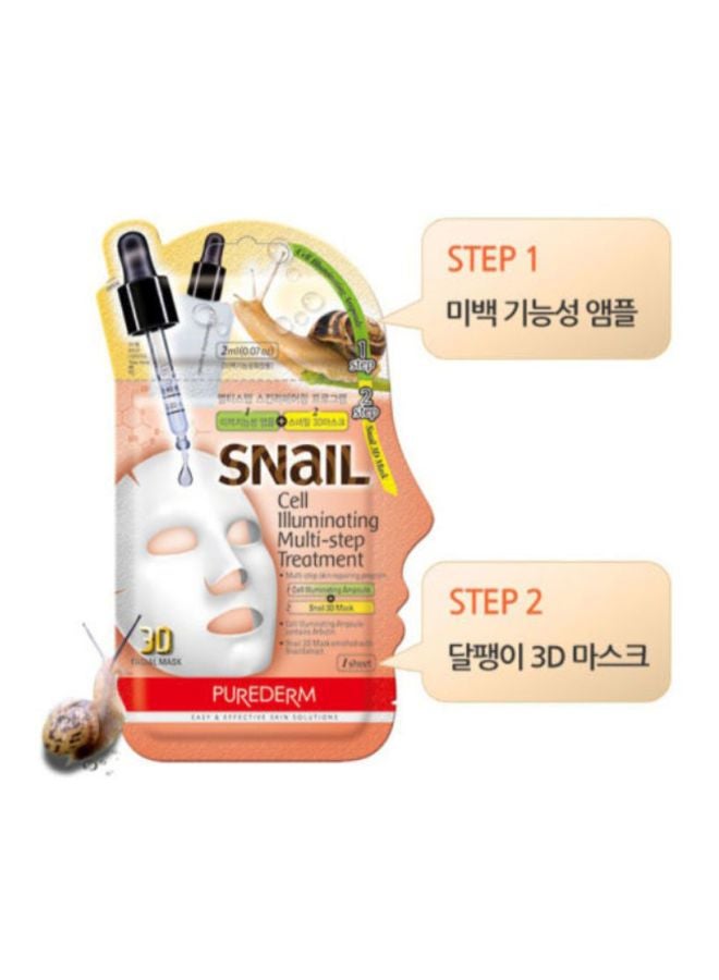 Purederm - Snail Cell Illuminating Multi-Step Treatment Mask - Image 1