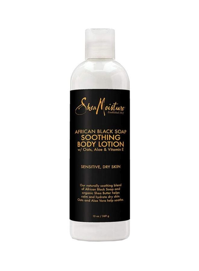 SheaMoisture African Black Soap Soothing Body Lotion 13 fl oz 10ml  - Image 1
