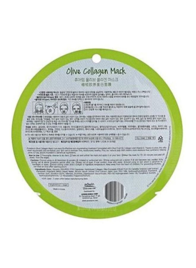 بيور ديرم ماسك بخلاصة الزيتون والكولاجين أبيض - Image 2