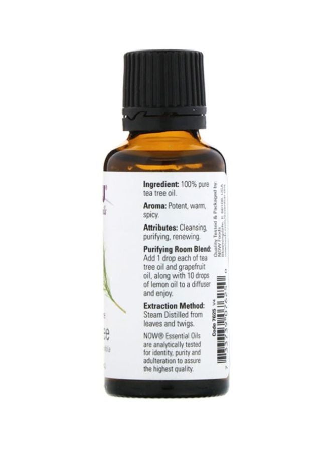 Now Foods Pure Tea Tree Essential Oil 30ml  - Image 2