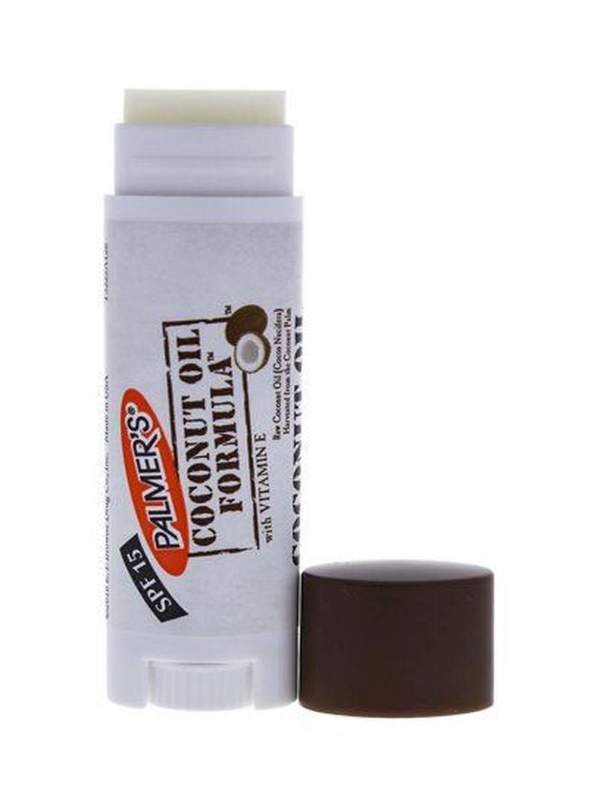 بالمرز زبدة الشفاه بتركيبة زيت جوز الهند مع عامل حماية من الشمس SPF15 بني 4جرام - Image 2