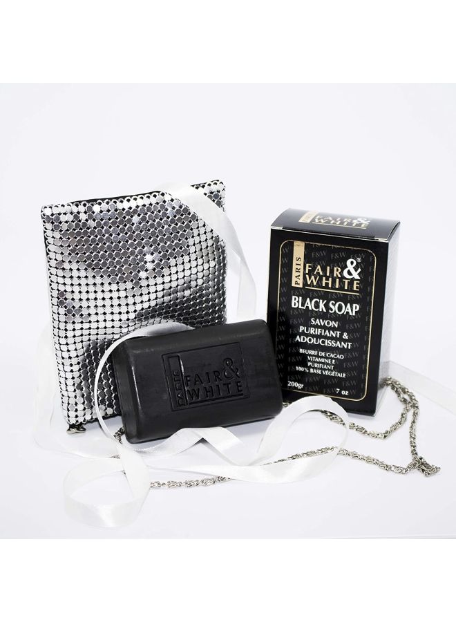 Fair and White Purifying And Softening Soap Black 200grams  - Image 3