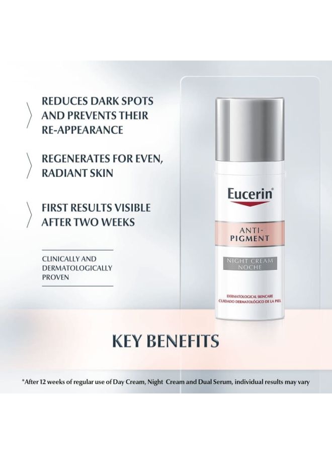 Eucerin - Anti-Pigment Night Care 50Ml 50ml - Image 1