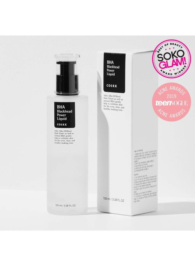 Cosrx - Bha Blackhead Power Liquid Clear 100ml - Image 1