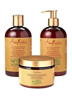 شيامويستر شامبو وبلسم بزيت المافورا وعسل المانوكا مع ماسك للشعر Shampoo 13, Conditioner 13, Masque 12  - Image 1
