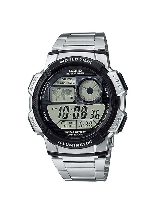 CASIO Men's Stainless Steel Digital Quartz Wrist Watch  - Image 1