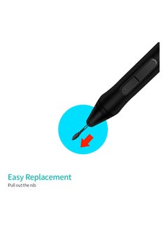 HUION 10-Piece Replacement Graphic Tablet Pen Nib Black  - Image 3