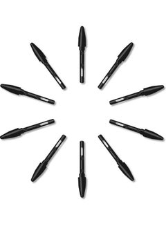 HUION 10-Piece Replacement Graphic Tablet Pen Nib Black  - Image 1