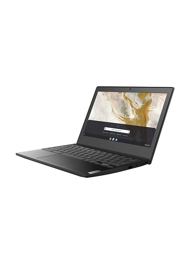 Lenovo - IdeaPad 3 CB 11IGL05 Laptop With 11.6-Inch HD Display, Celeron N4020 Processor/4GB RAM/32GB eMMC/Integrated Intel UHD Graphics/Chrome OS Onyx Black - Image 1