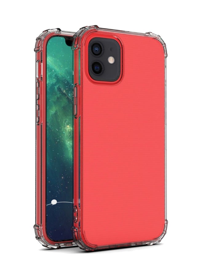 Premium Quality Protective Case Cover For Apple iPhone 12 Mini With Transparent Slim Thin TPU Corners Clear Clear