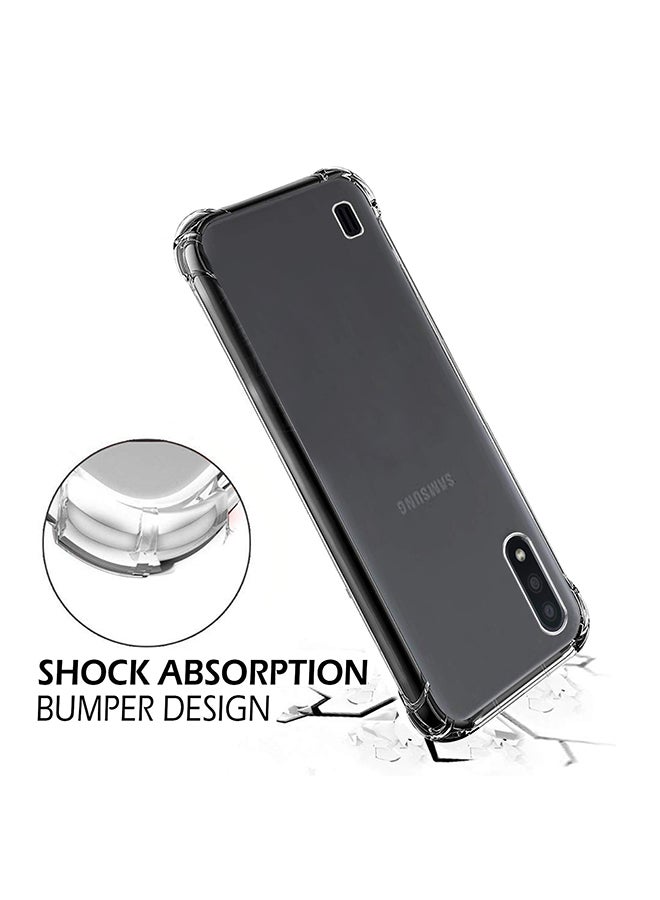 دبليو تيك غطاء حماية واقي عالي الجودة مع زوايا رفيعة وشفافة من البولي يوريثان الحراري لهاتف سامسونج جالاكسي A01/M01 شفاف - Image 5