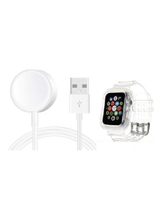 Replacement Band Strap With Case And Charger For Apple Watch Clear - v1605068276/N41884993A_1