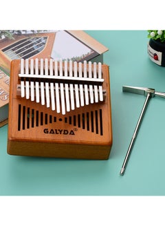 Generic 17-Key Thumb Piano Wooden Kalimba Mbira Musical Instrument with Carrying Bag  - Image 4