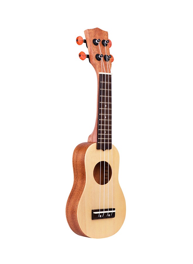 Generic Muslady 17 Inch Mini Acoustic 4-String Guitar With Carry Bag - Image 1