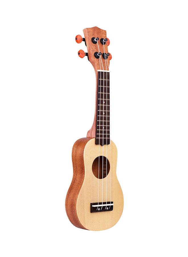 Generic Muslady 17 Inch Mini Acoustic 4-String Guitar With Carry Bag - Image 4