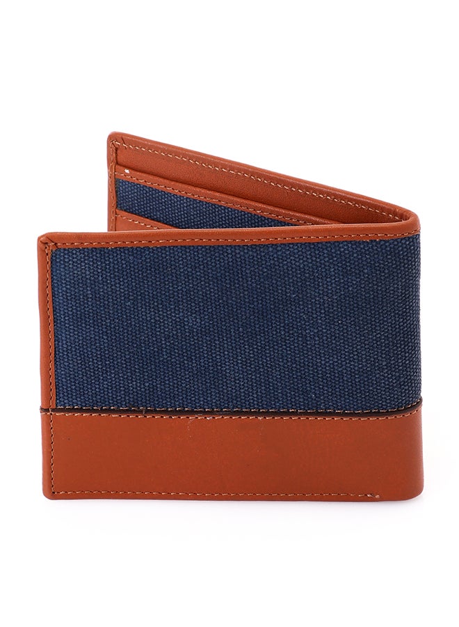 Crossland Genuine Leather Wallet Blue / Havana  - Image 3