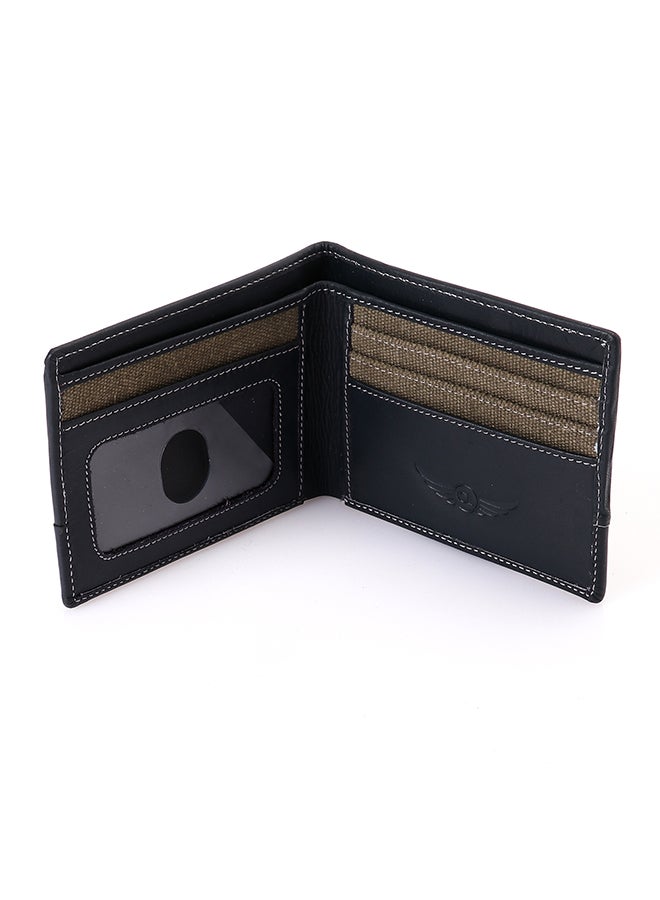 Crossland Genuine Leather Wallet Olive / Blue  - Image 2