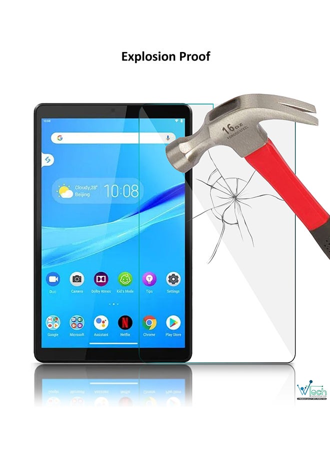 Wtech 9H 2.5D Edge Tempered Glass Screen Protector For Lenovo Tab M8 Clear - Image 4