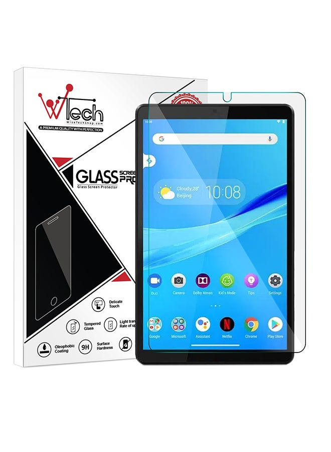 Wtech 9H 2.5D Edge Tempered Glass Screen Protector For Lenovo Tab M8 Clear - Image 1