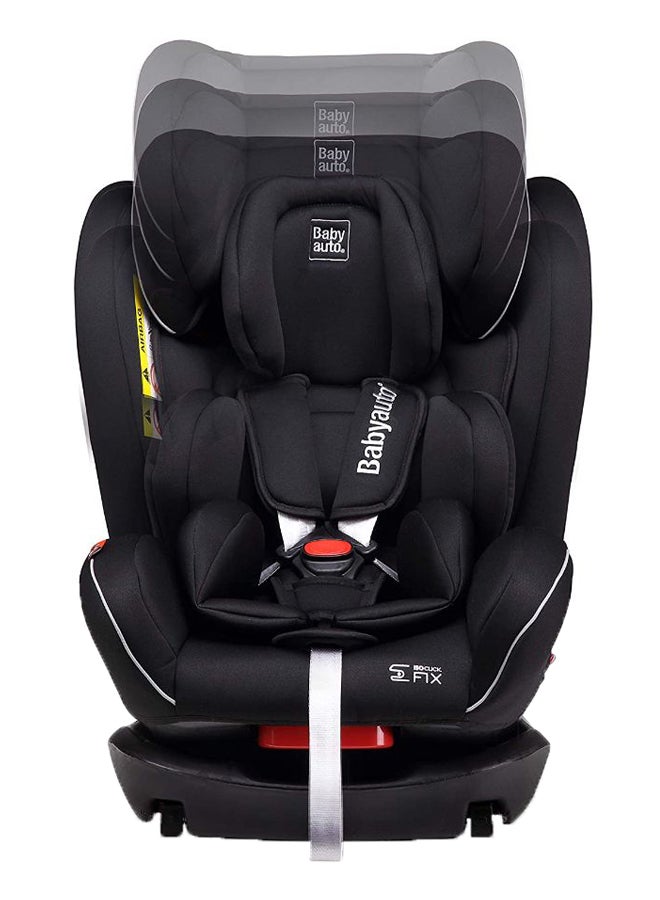 Babyauto Noefix 0+ Months Car Seat - Black  - Image 4