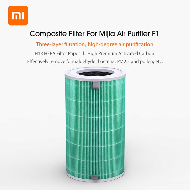Xiaomi - F1 HEPA Filtration Composite Filter For Mijia Air Purifier PAS0543GR_P Green - Image 1