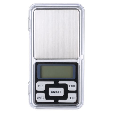 200g/0.01g High Precision LCD Display Pocket Jewelry Gold Diamond Weighing Mini Electronic Digital Scale HP4-LU multicolour
