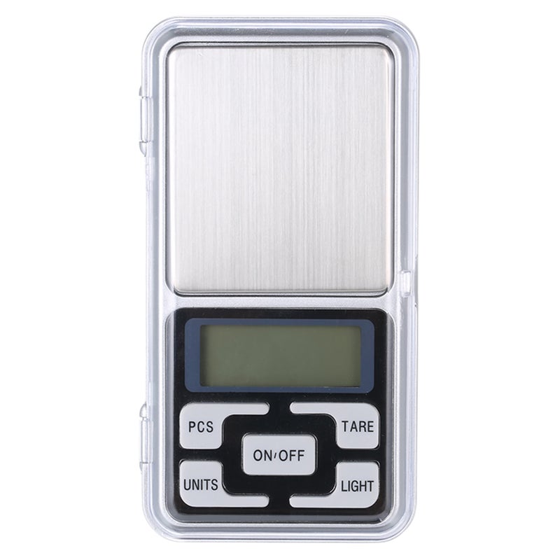 Generic - 200g/0.01g High Precision LCD Display Pocket Jewelry Gold Diamond Weighing Mini Electronic Digital Scale HP4-LU multicolour - Image 1