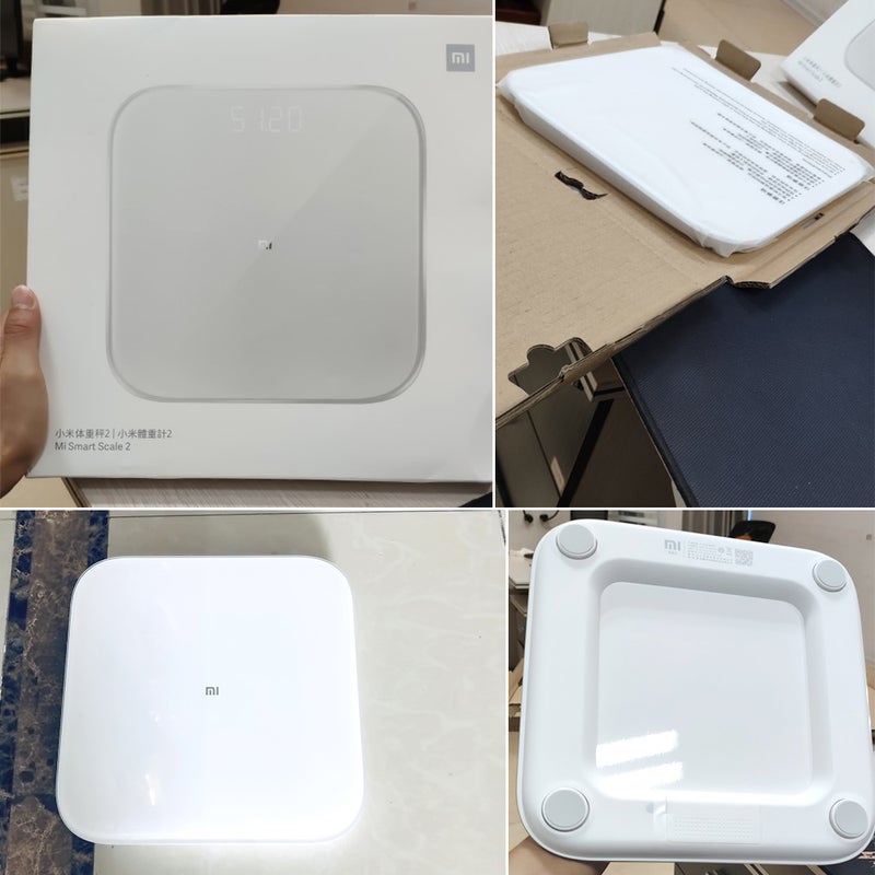 شاومي مقياس سكيل 2 ذكي رقمي بشاشة عرض LED مخفية يعمل بخاصية البلوتوث 5.0 وتطبيق لمراقبة نسبة الدهون في الجسم HP34-LU أبيض  - Image 3