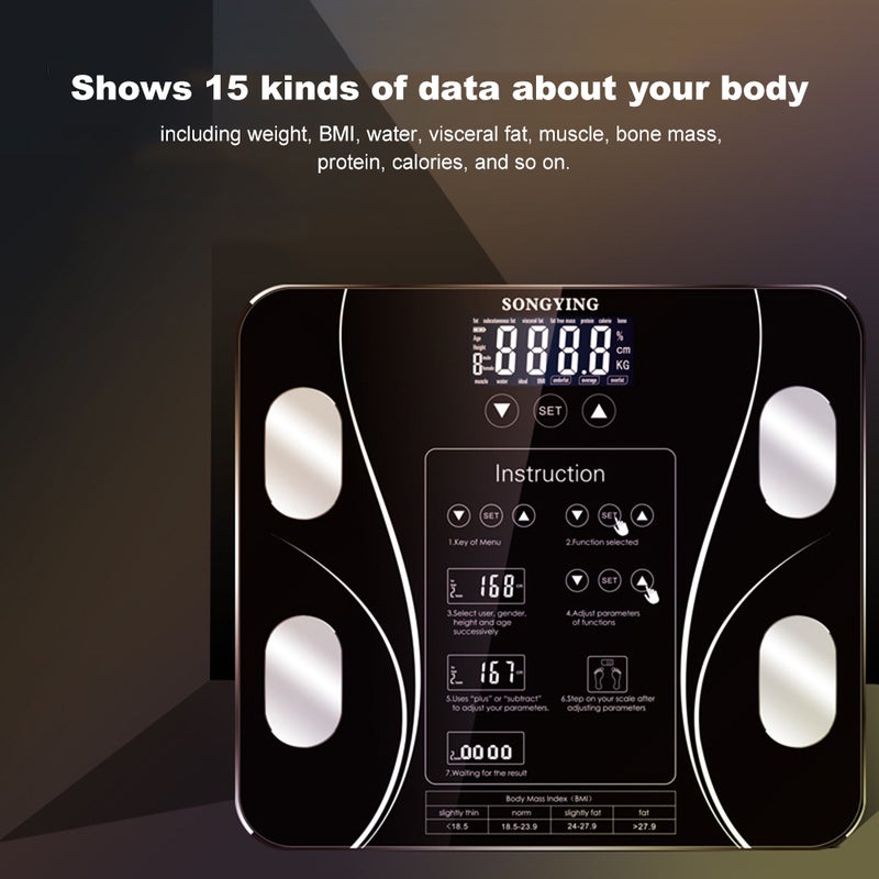 High Precision  Intelligent Digita Electronic Weight BMI Scale - Image 3