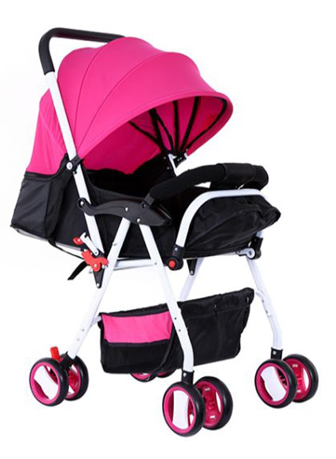 BABY PLUS - Portable Infant Baby Stroller With 3 Position Adjustable Seat And Canopy, Reversible Handle, Safety Belt, Storage - Image 1