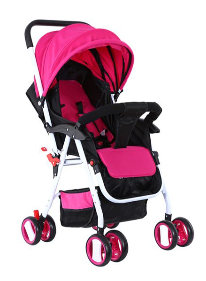BABY PLUS - Portable Infant Baby Stroller With 3 Position Adjustable Seat And Canopy, Reversible Handle, Safety Belt, Storage - Image 1