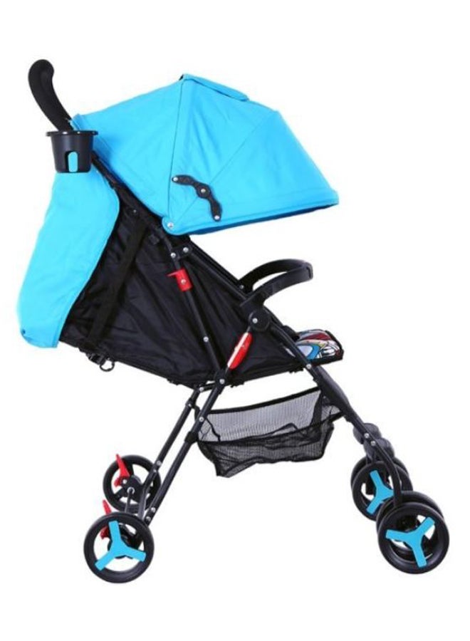 Baby Pram Stroller - Lake Blue/Black