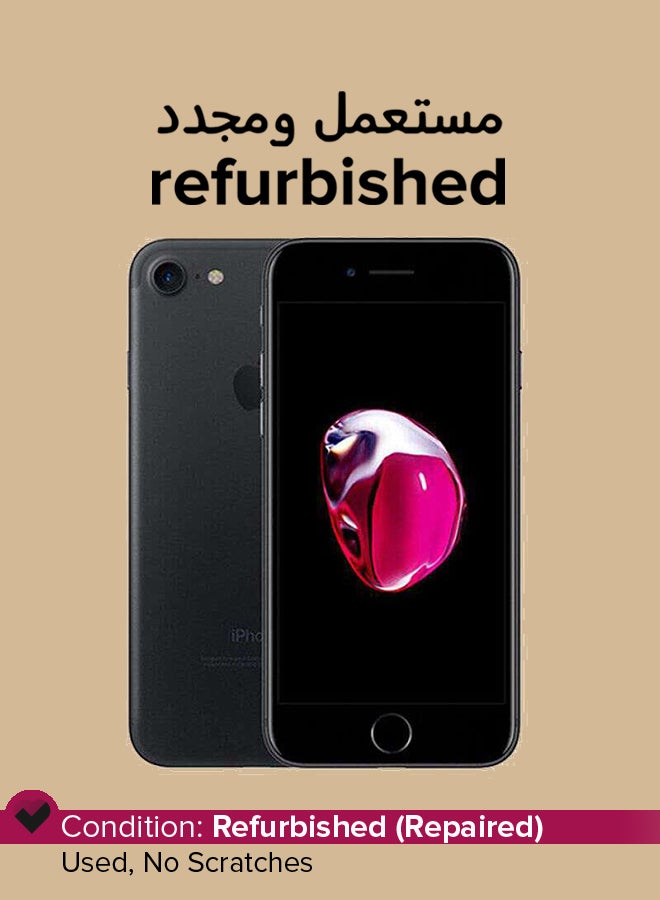 Apple - Refurbished - iPhone 7 32GB Black 4G With Facetime - Middle East Version - Image 1