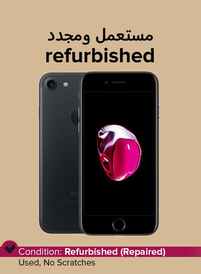 Apple - Refurbished - iPhone 7 128GB Black 4G With Facetime - Image 1