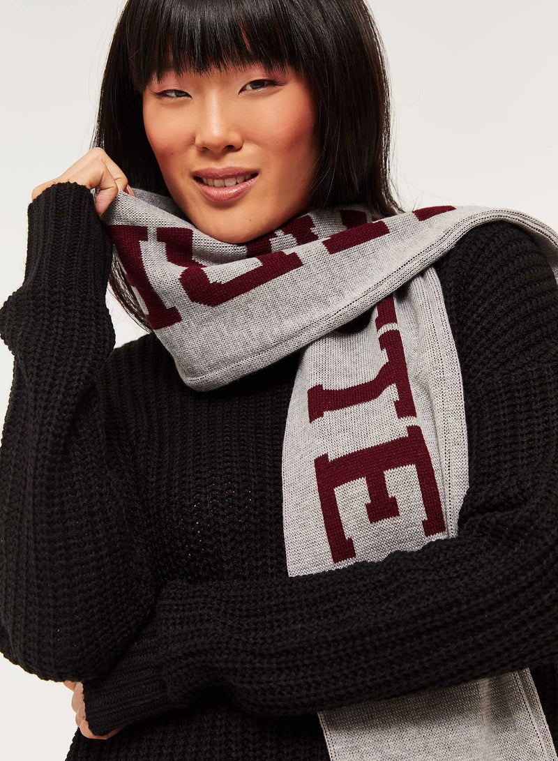 Harry Potter Ladies Scarf Grey