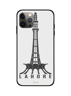 Lahore Printed Case Cover -for Apple iPhone 12 Pro White/Black White/Black